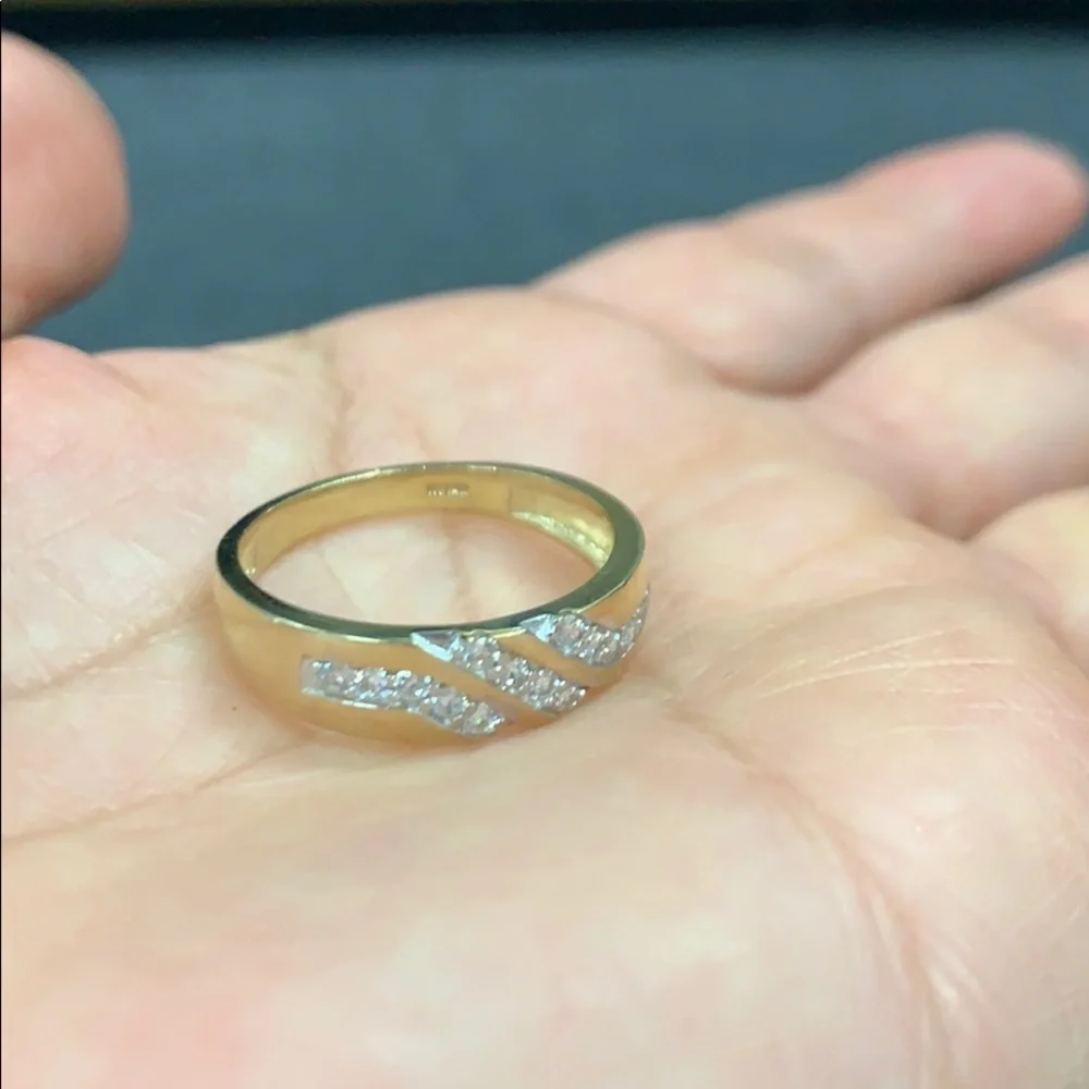 Men’s Wedding Band 14k Gold Ring 6mm Band